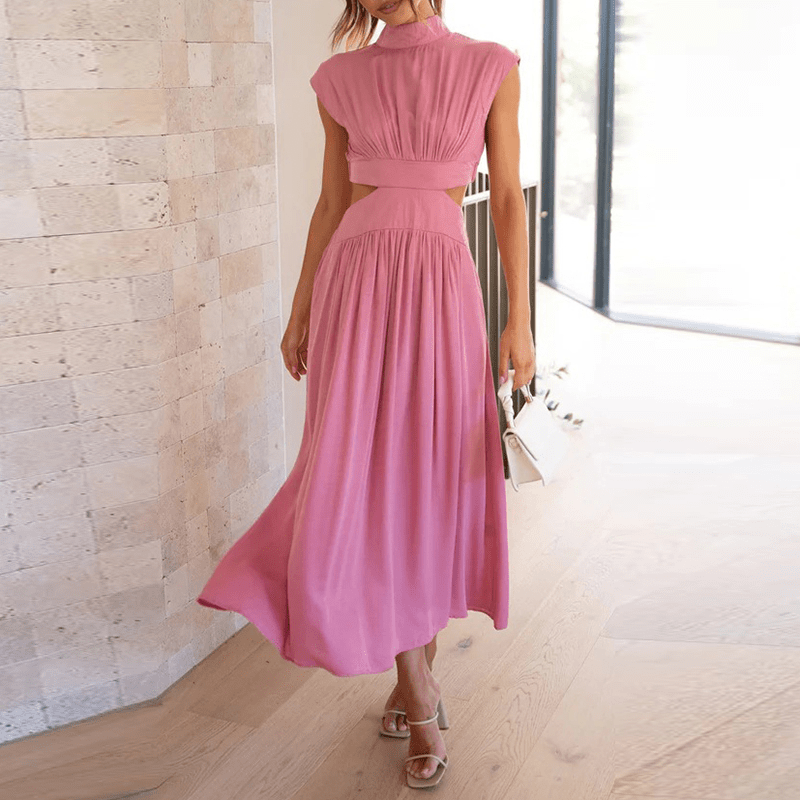Bianca - Sleeveless Cut-out Dress