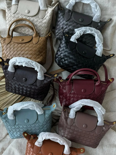 Elise | Braided Petite Convertible Bag