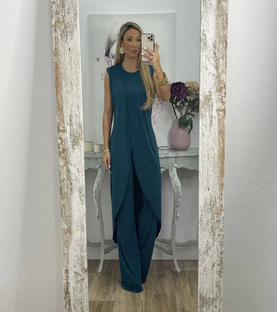 Flavia - Chic Sleeveless Set