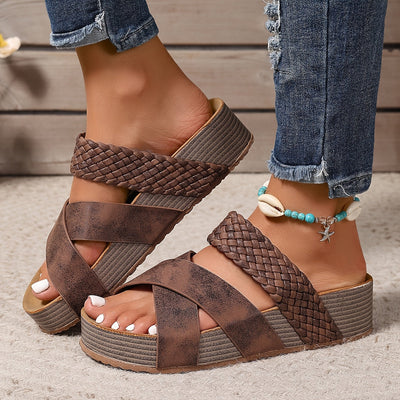 Martine | Orthopaedic leather sandals