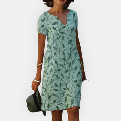 Christine - Casual V-Neck Dress
