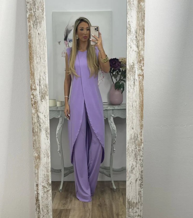 Flavia - Chic Sleeveless Set