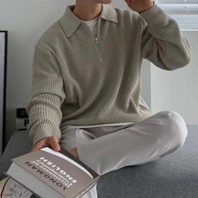 Luca Zip-Up Sweater