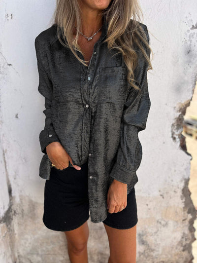 Maya - Elegant Long Sleeve Blouse