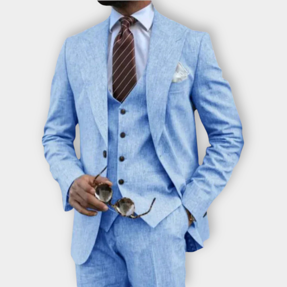 Luca Commanding 3-Piece Suit