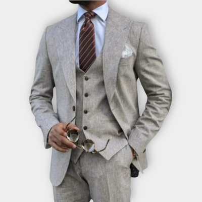 Luca Commanding 3-Piece Suit