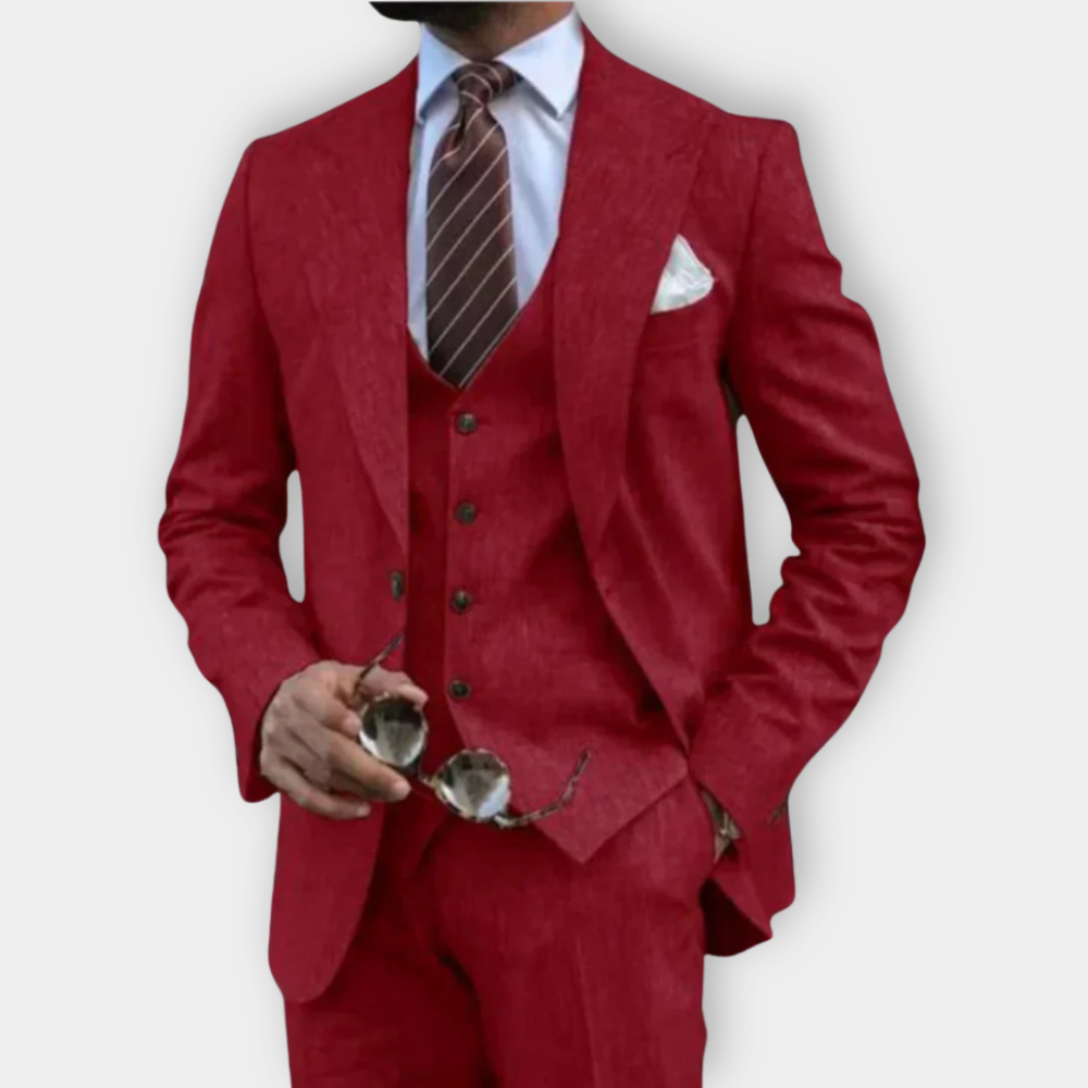 Luca Commanding 3-Piece Suit