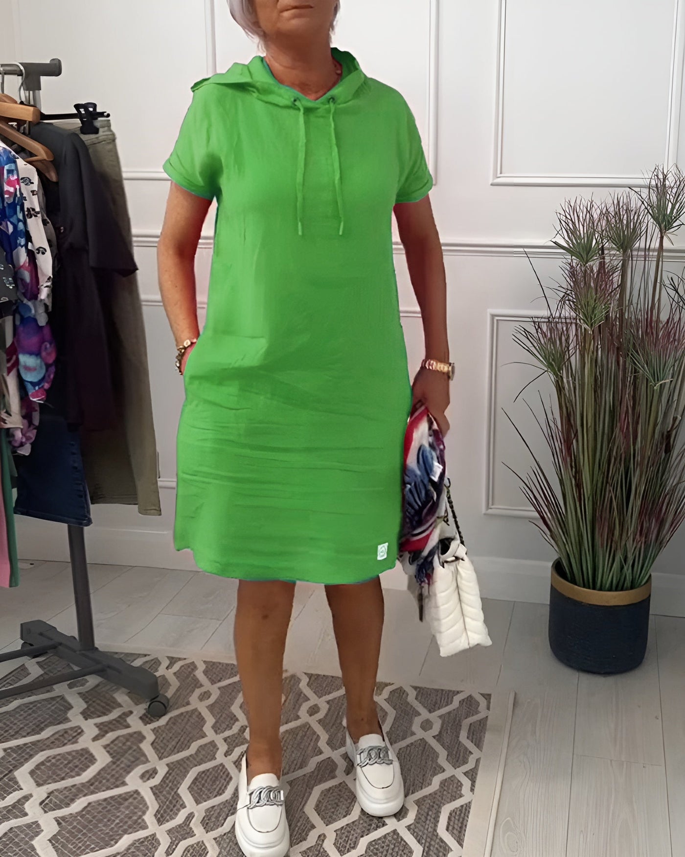 Ovelle™ - Relaxed fit hoodie dress