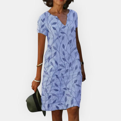 Christine - Casual V-Neck Dress