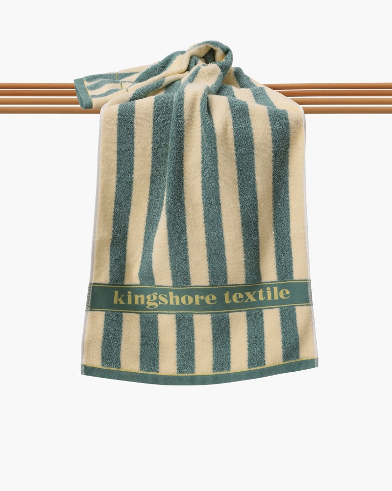 Coralia Coastal Stripe Hand Towel