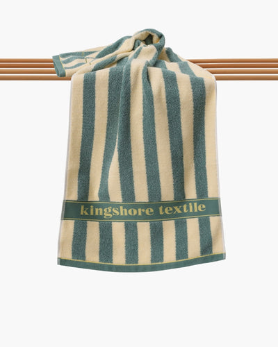 Coralia Coastal Stripe Hand Towel