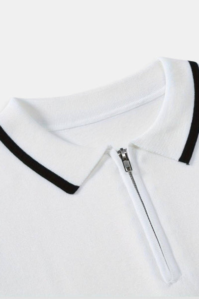 Luca Knitted Golf Polo