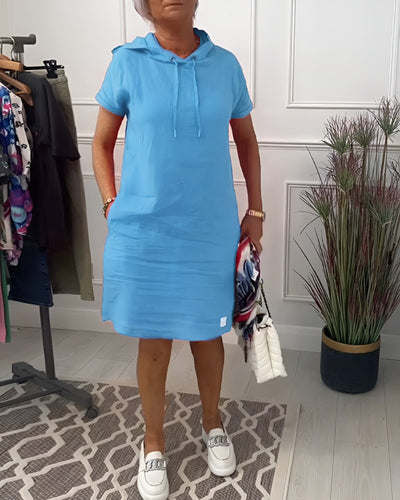 Ovelle™ - Relaxed fit hoodie dress