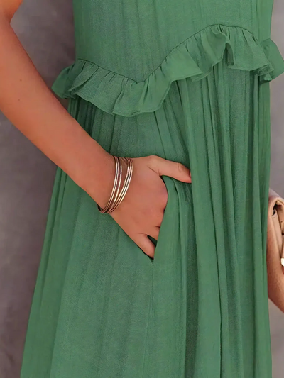 Mabel™ Ruffle Breeze Maxi Dress