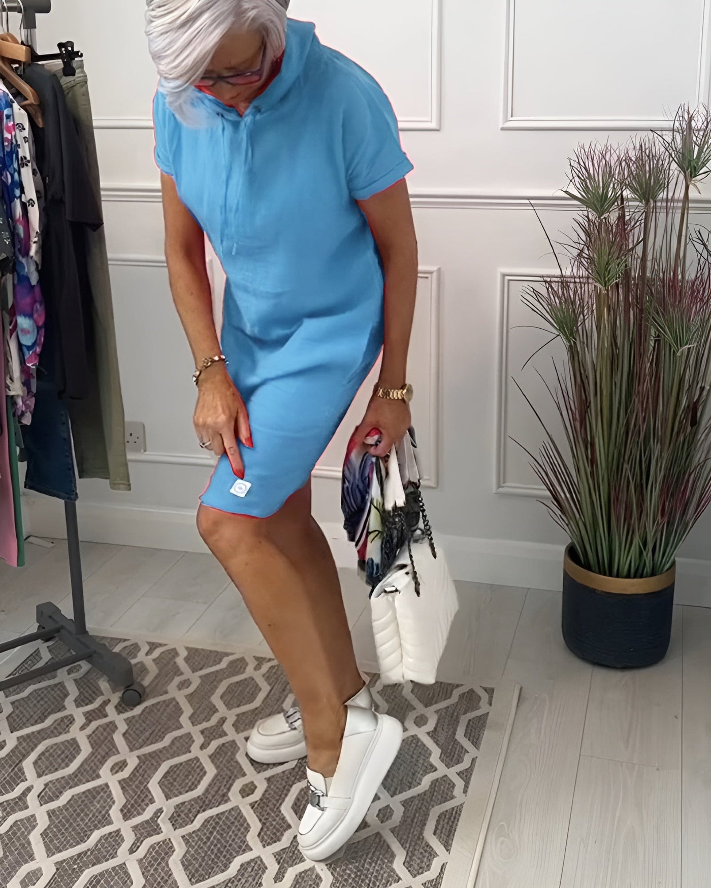 Ovelle™ - Relaxed fit hoodie dress