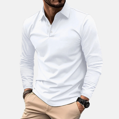 Ralp | Casual Long-Sleeve Polo Shirt