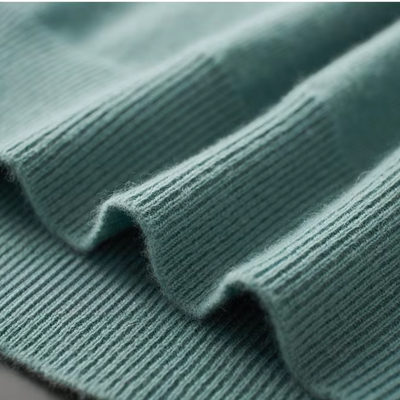 Wollpullover mit V-Ausschnitt