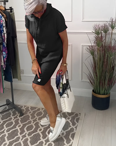 Ovelle™ - Relaxed fit hoodie dress