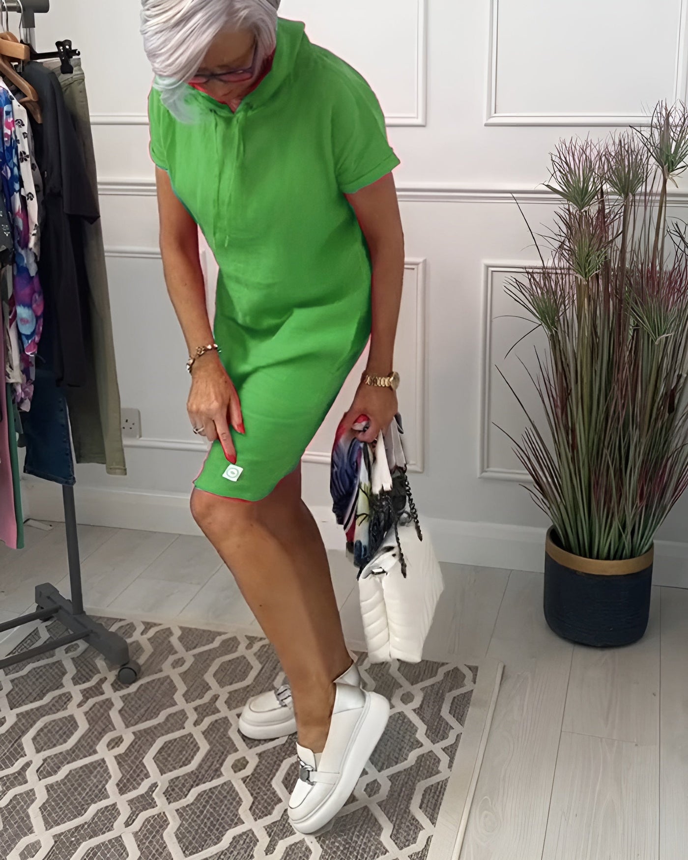 Ovelle™ - Relaxed fit hoodie dress