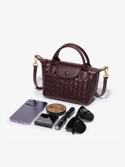 Elise | Braided Petite Convertible Bag