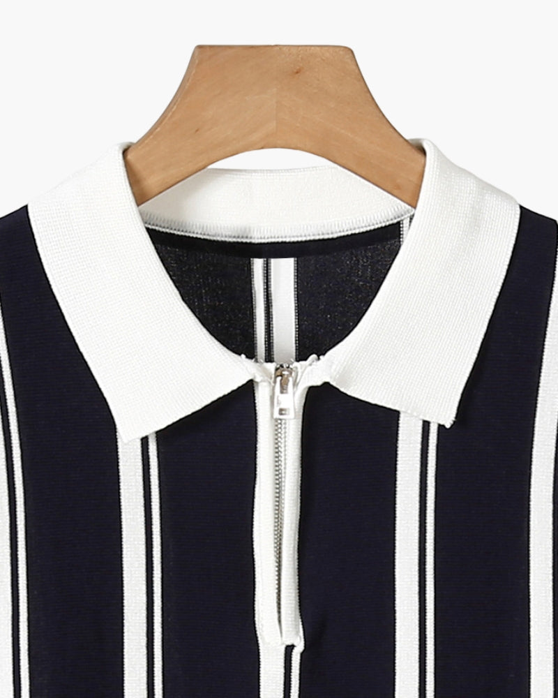 The Anya Sporty Polo Top