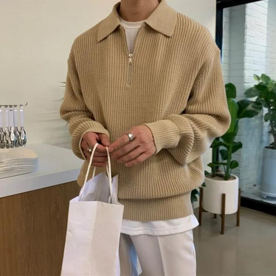 Luca Zip-Up Sweater