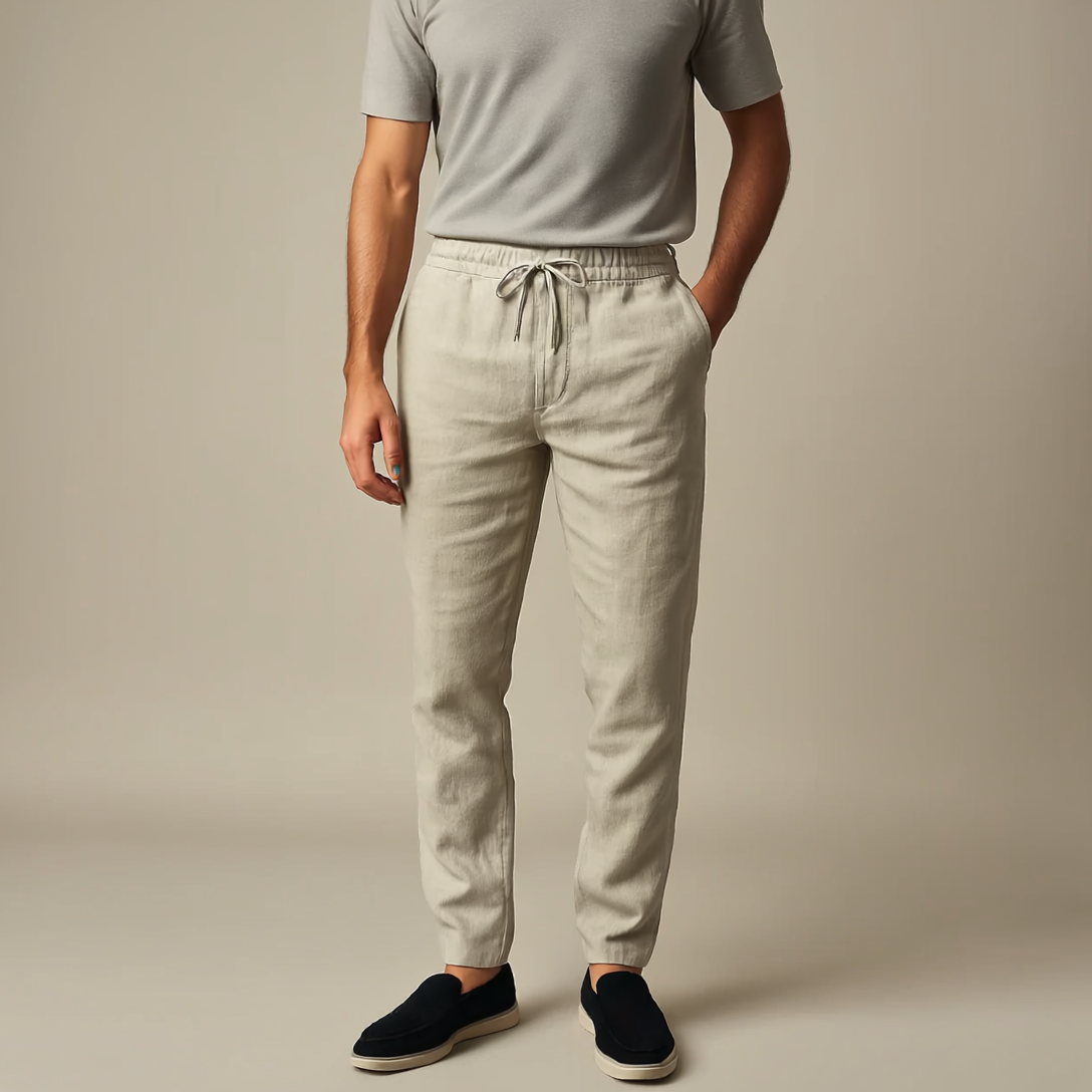Ovelle™ Linen beach trousers