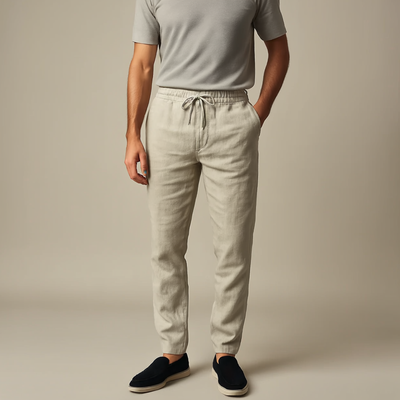 Ovelle™ Linen beach trousers