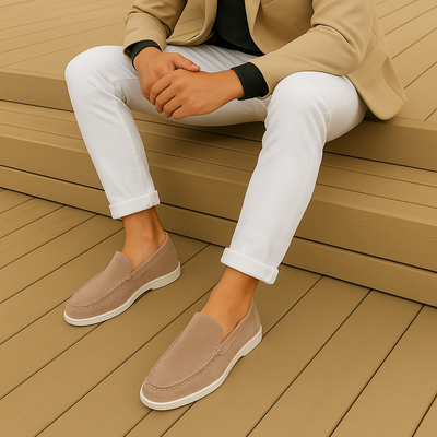 Chique suede loafers