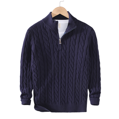 Luca High-Zip Sweater