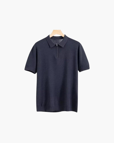 The Anya Zip-Up Polo Top