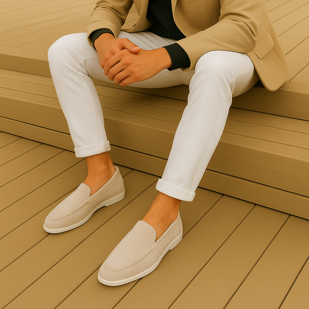 Chique suede loafers