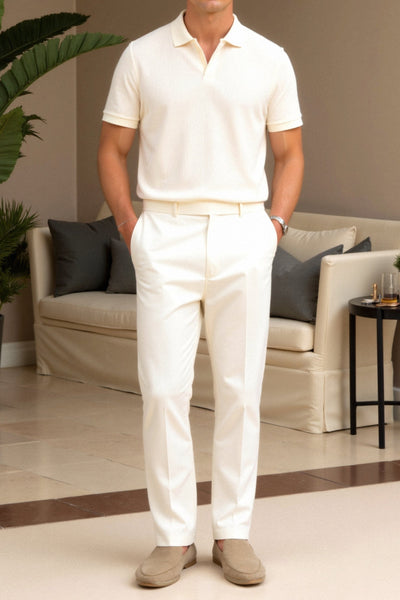 Luca Structured Polo T-Shirt
