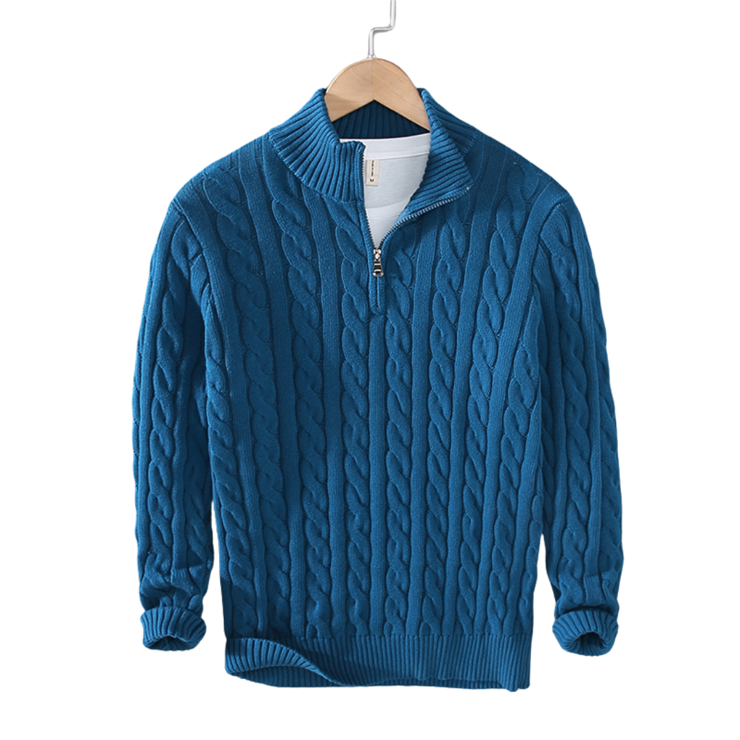 Luca High-Zip Sweater
