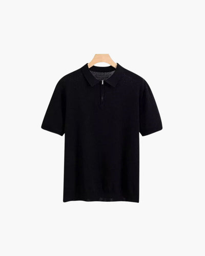 The Anya Zip-Up Polo Top