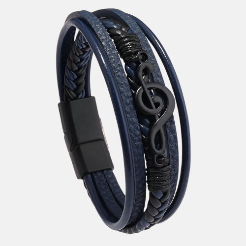 RHYTHM | LEATHER BRACELET FOR MUSIC LOVERS