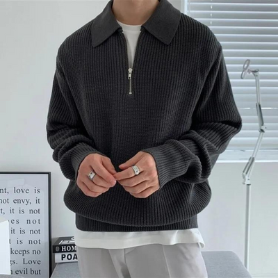 Luca Zip-Up Sweater