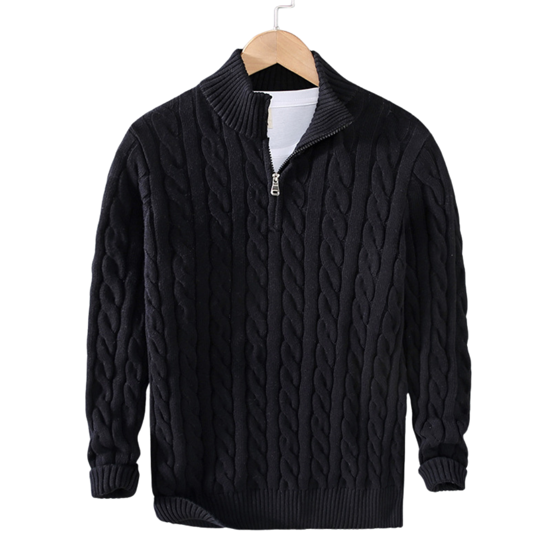 Luca High-Zip Sweater