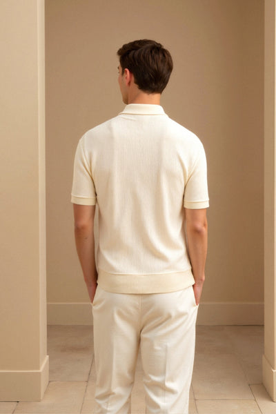 Luca Structured Polo T-Shirt