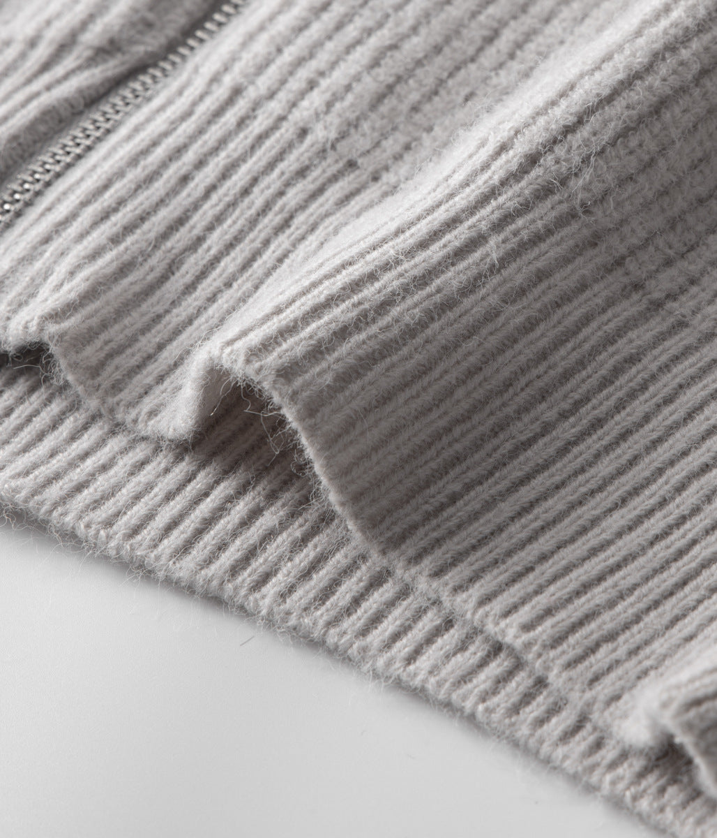 Luca Zipped Cardigan