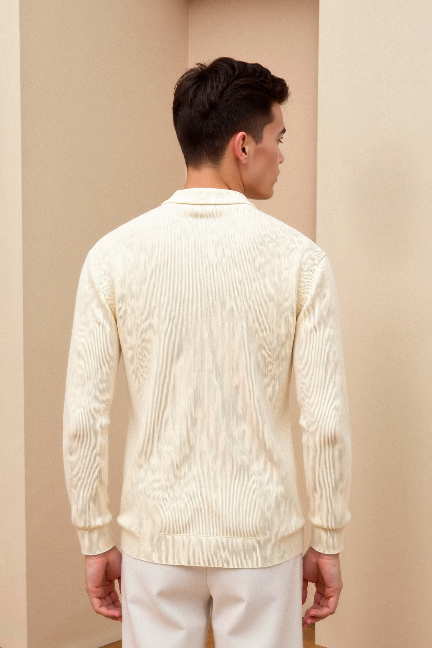 Luca Solid Knitted Cardigan