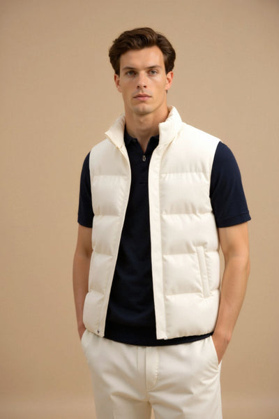Coralia High-Neck Gilet Vest