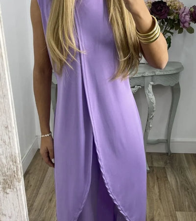 Flavia - Chic Sleeveless Set