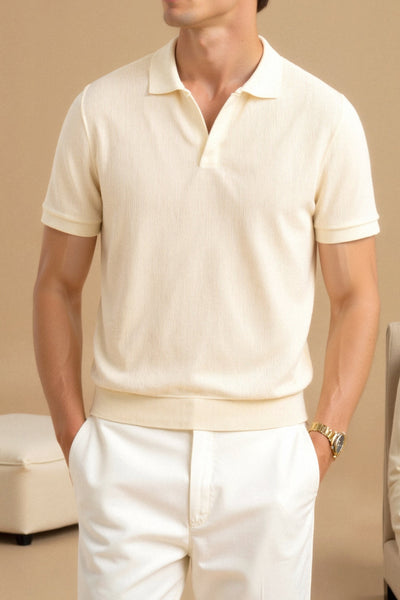 Luca Structured Polo T-Shirt