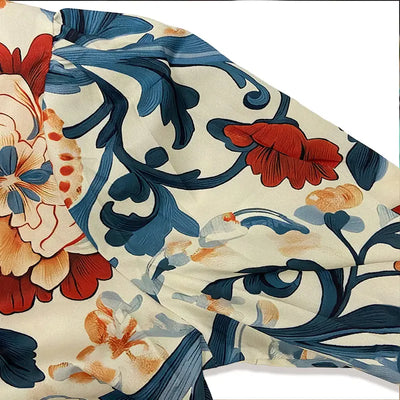 Paola - Vintage Floral Blouse