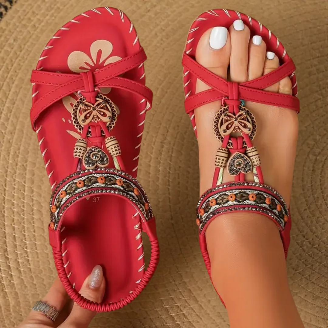 Claudia | Orthopedische Ibiza-style sandalen