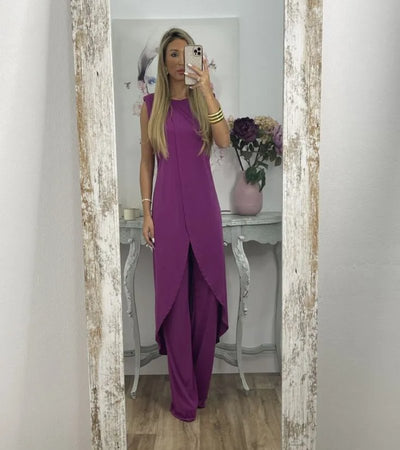 Flavia - Chic Sleeveless Set