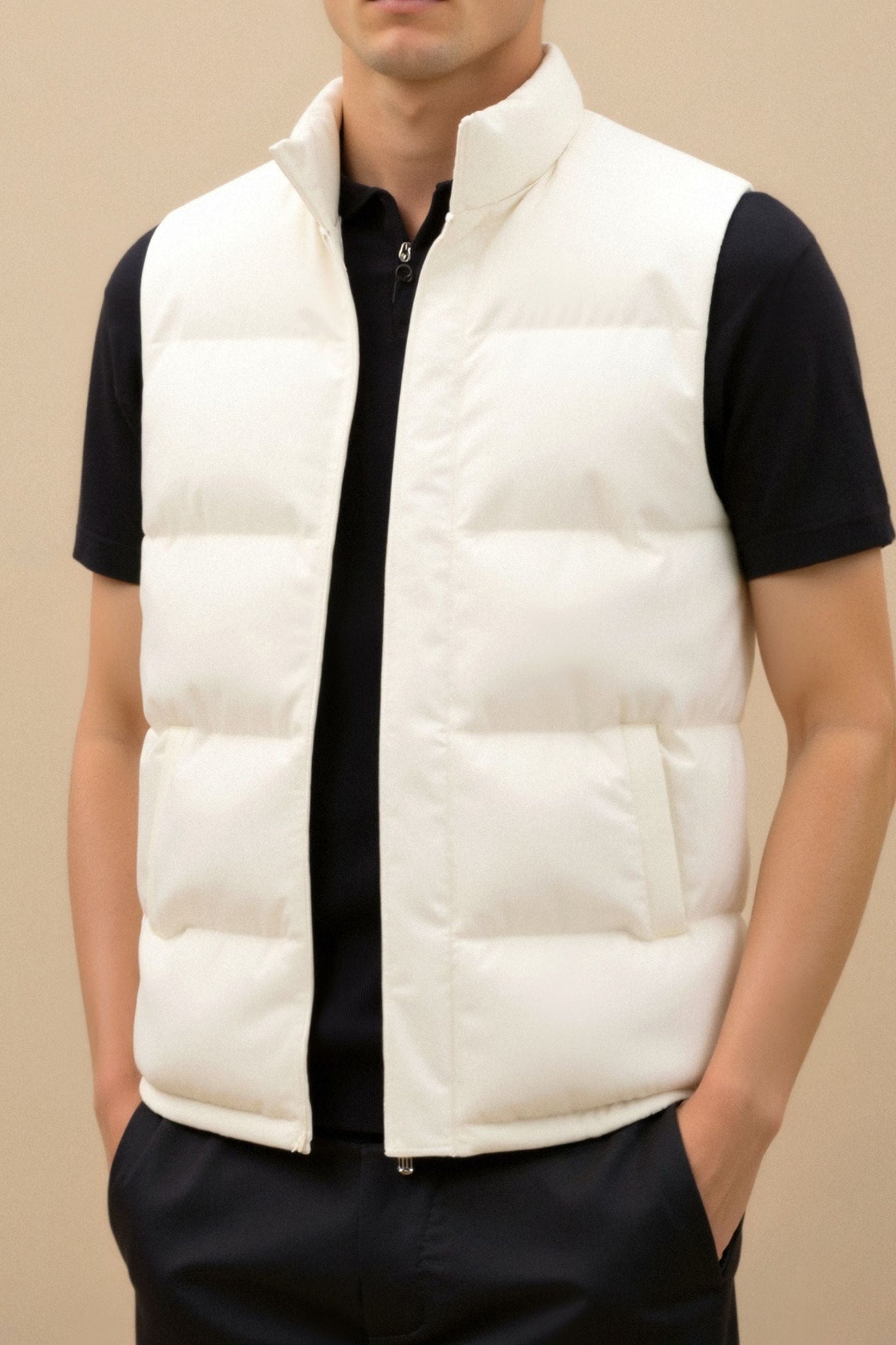 Coralia High-Neck Gilet Vest