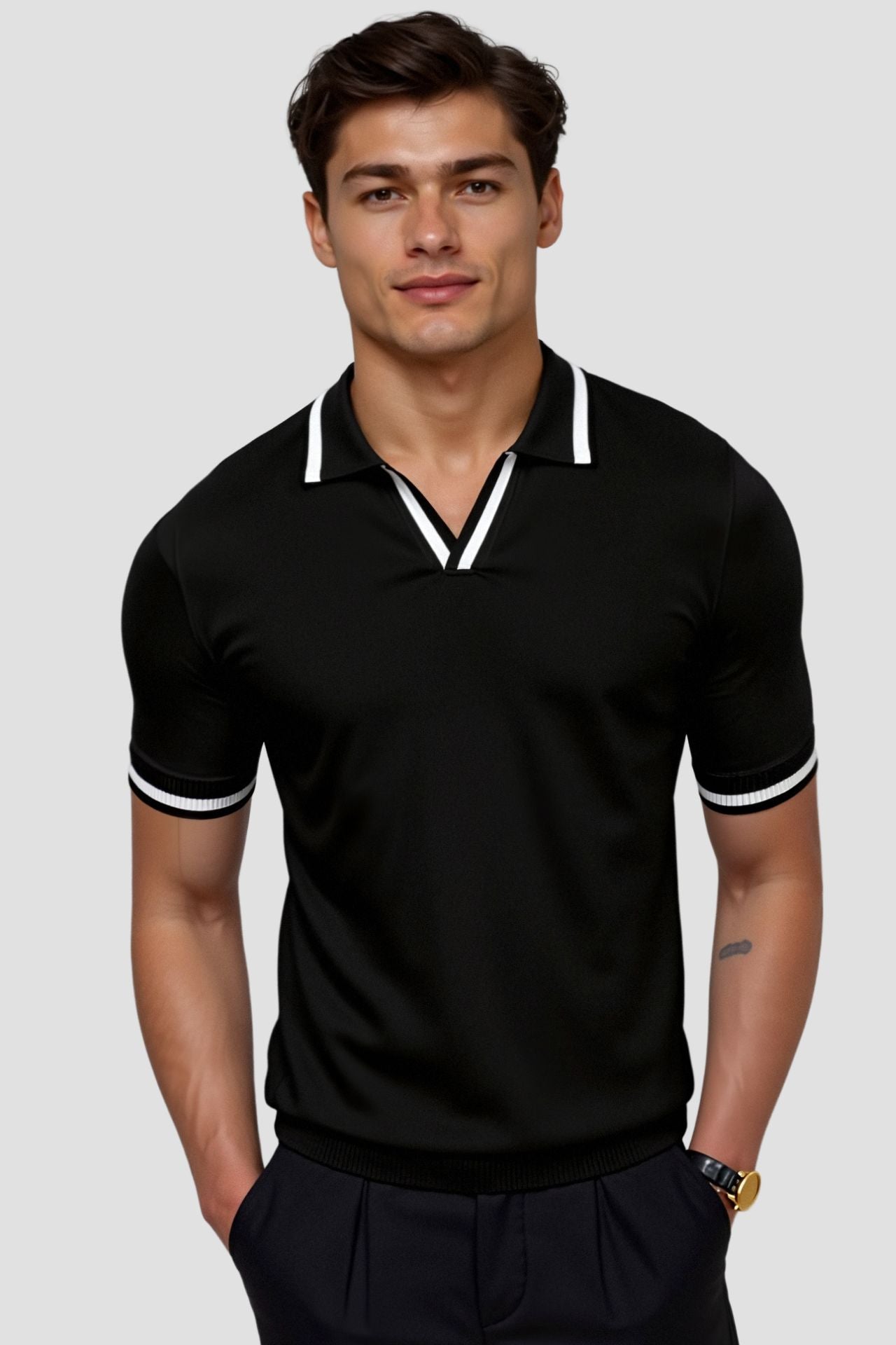 Avery Slim-Fitted Polo