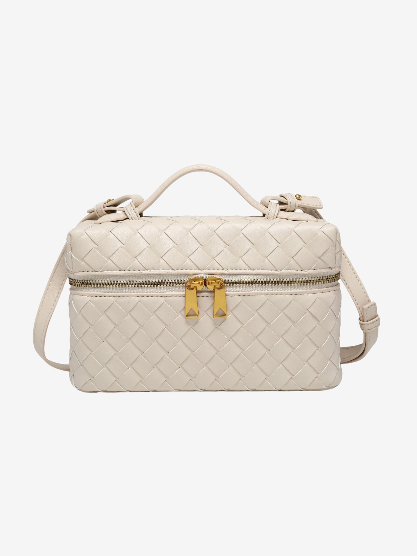 Juliette | Polished Structured Woven Bag